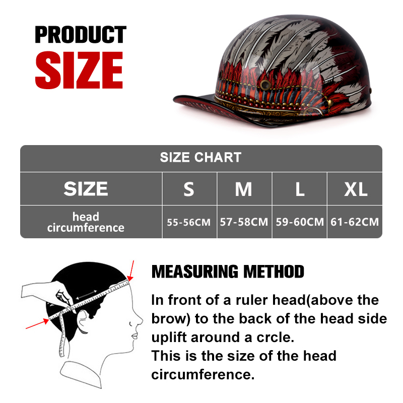 2024 adulto Open Face Summer R - Vintage Open Face Retro Helmet recensione e prezzo