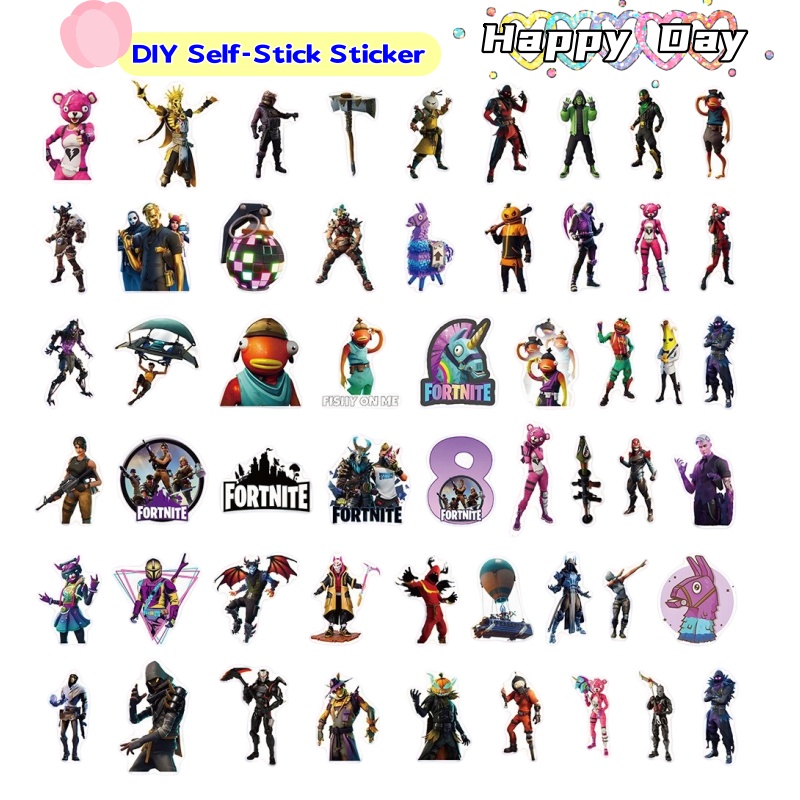 Adesivi Creativi Fortnite, Gra - Scooter Parts recensione e prezzo