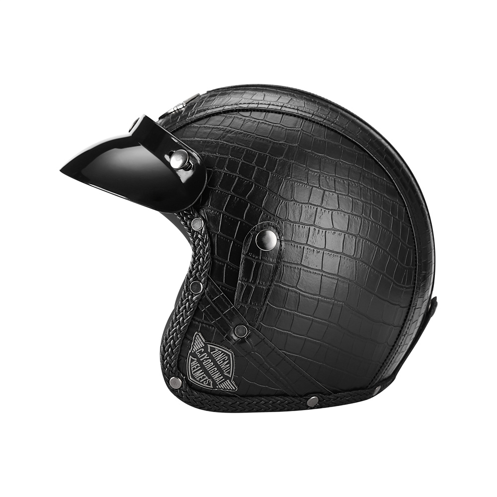 Caschi da moto retrò a faccia  - Vintage Open Face Retro Helmet recensione e prezzo