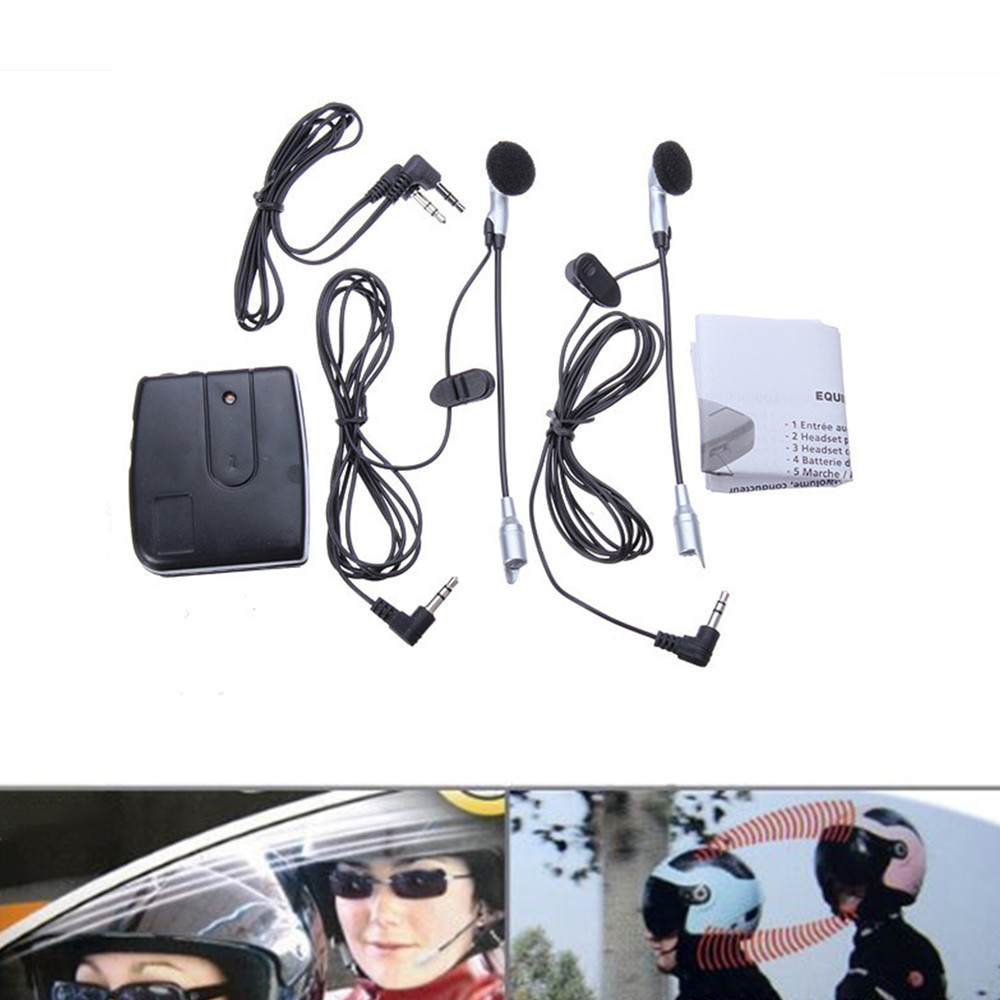 Sistema di comunicazione da ca - Universal Motorcycle Helmet Intercom Headset recensione e prezzo