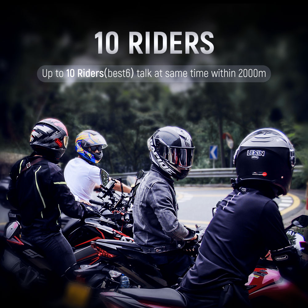 Lexin B4FM-X Cuffie per casco  - Full Face Motorcycle Helmet With Bluetooth recensione e prezzo