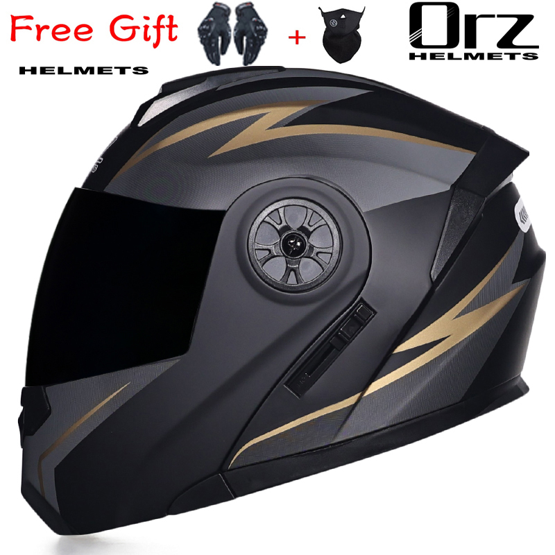 ORZ-161 Ultimo Modello di Casc - Modular Flip Up Motorcycle Helmet Dot Approved recensione e prezzo