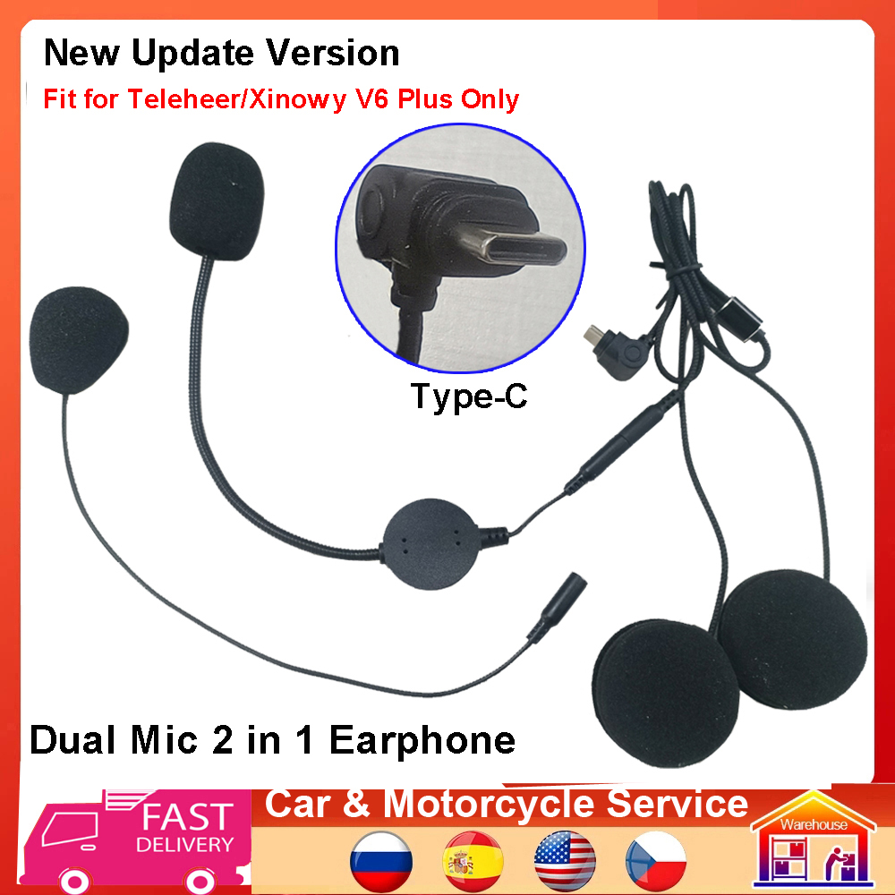 Altoparlante per auricolari di - Universal Motorcycle Helmet Intercom Headset recensione e prezzo