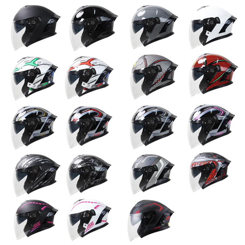 715-Casco integrale modulare r - Dual Visor Motorcycle Racing Helmet recensione e prezzo