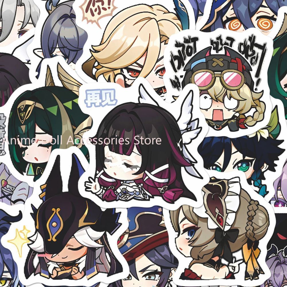64 Pezzi Adesivi Anime Genshin - Motorcycle Helmets recensione e prezzo