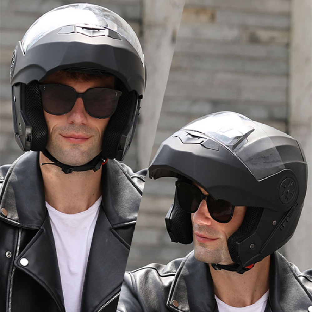 Casco integrale personalizzato - Modular Flip Up Motorcycle Helmet Dot Approved recensione e prezzo